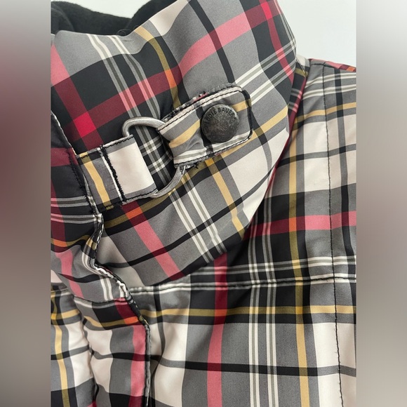 Eddie Bauer Vest Womens Large Plaid Goose Down 700 Fill Outerwear PETITE XS - Picture 3 of 8